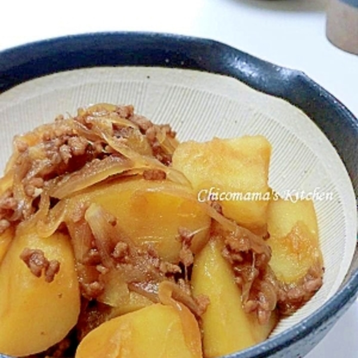 フライパンで簡単☆ジャガイモのこっくり煮